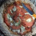 El cooksnap de Florencia Albornoz cuando hizo Pizza con harina integral.