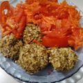 El cooksnap de Maria Fatima Correa cuando hizo Albóndigas de lentejas y garbanzos veganas y dietéticas♡.