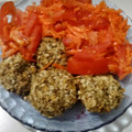 El cooksnap de Maria Fatima Correa cuando hizo Albóndigas de lentejas y garbanzos veganas y dietéticas♡.