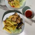Cooksnap của Mèo Hấp khi họ làm theo món Ức gà,rau củ nướng eat clean