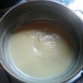 El cooksnap de Emii Aquino cuando hizo Salsa blanca.