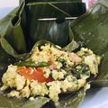 Cooksnap dari Nince124 untuk resep Pepes Tahu Teri Kemangi