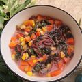 Cooksnap dari Geby Sabrina Ekawati Dimjati untuk resep Bobor Bayam Jagung Manis