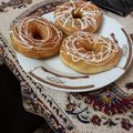 کوک اسنپ Ali Setayesh بعد از امتحان کردن دونات بدون تخم مرغ و شیر 🥰.