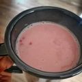 El cooksnap de Bibi García cuando hizo Atole de fresa 🍓.