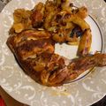 El cooksnap de jcarretiz cuando hizo Pollo asado al estilo turco con patatas y cebolla.