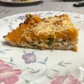 El cooksnap de Pame cuando hizo Tarta de pollo y calabacín.