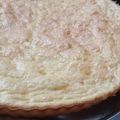 El cooksnap de Leticia Silveira cuando hizo Fainá de queso (sin gluten).