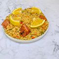 Meenat Kitchen's cooksnap of when they made Orange rice.
