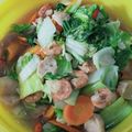 Cooksnap dari Aeni Aisyah untuk resep Capcay Udang Bakso (saus Tiram)
