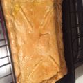 El cooksnap de Angie cuando hizo Empanada gallega de pollo.