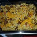 Samuel Galloway 's cooksnap of when they made Sausage and hamburger casserole.