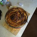 Adri Tárkányi Cooksnap-ja, amikor elkészítette a(z) Óriás fahéjas csiga karamellás almával receptet.