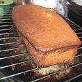 El cooksnap de Flor Acosta cuando hizo Budín de vainilla y chips de chocolate (húmedo).