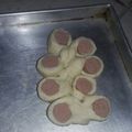 Cooksnap dari nova untuk resep Roti Sosis Kepang 🌭