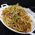 Swati Bharadwaj's cooksnap of when they made Egg Noodles With Chicken & Greens.