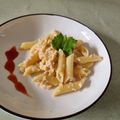 il Ayu Umha quando ha preparato Maccheroncini al cavolfiore