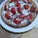 El cooksnap de Sara Piperno Barceló cuando hizo Pudín de fresas con arándanos.