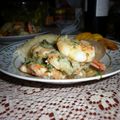 El cooksnap de ginnapaolapenanieto cuando hizo Gambas (o langostinos) al ajillo.