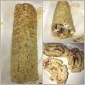 El cooksnap de Anattacks cuando hizo Brazo gitano de coliflor (rollo).