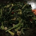 Cooksnap dari Fankukistic (sari) untuk resep Tumis Daun pepaya Daun singkong, no pahit, no msg