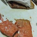 El cooksnap de enrique ejsmont cuando hizo Trucha al horno con queso ahumado.