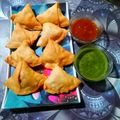 ANJANA GUPTA का कुकस्नैप जब उन्होंने आलू समोसे (aloo samose recipe in Hindi) बनाया था।
