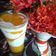 Samreen khan का कुकस्नैप जब उन्होंने मैंगो क्रीमी शोट्स (Mango Creamy Shots recipe in Hindi) बनाया था।