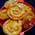 Jyoti Gupta का कुकस्नैप जब उन्होंने जलेबी (jalebi recipe in Hindi) बनाया था।