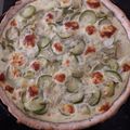 El cooksnap de Irma Perales cuando hizo Tarta de zucchinis.