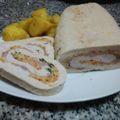 El cooksnap de Rosa María Gómez Carballada cuando hizo Arrollado de pollo procesado súper fácil.