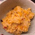 El cooksnap de Lucia Montañez cuando hizo Risotto.