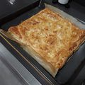 El cooksnap de Frank cuando hizo Hojaldre de pollo con verduras.