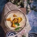 Cooksnap Liana Nick semasa beliau membuat Pengat Labu Lemak Manis.