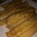 El cooksnap de Carmen Andrea Zarate cuando hizo Clásicos Panqueques con Dulce de leche.