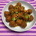 Cooksnap dari Letticia Cha Cha untuk resep Bakso goreng pedas manis gemes 😂