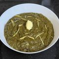 Alka Bhandari's cooksnap of when they made Sarso Ka Saag.