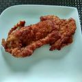 El cooksnap de Norida Gonzalez cuando hizo Fajitas de Pollo Apanado.