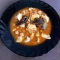 El cooksnap de tamari cuando hizo Garbanzos con bacalao y su crujiente.