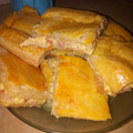 El cooksnap de Luulaa Manyaa cuando hizo Torta de fiambre/ tarta de fiambre económica, masa hojaldre falso.