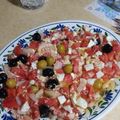 El cooksnap de Ana Segret cuando hizo Ensalada murciana.