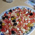 El cooksnap de Ana Segret cuando hizo Ensalada murciana.