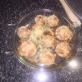 El cooksnap de Sofía Martínez Guisado cuando hizo Champiñones rellenos de jamón gratinados.