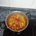El cooksnap de Javier Perez Apestegui cuando hizo Patatas a la riojana.