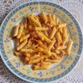 El cooksnap de Uxía Gato Díaz cuando hizo Pasta con salsa de calabaza.