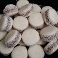 El cooksnap de Erica cuando hizo Alfajores de Maicena rendidores.