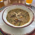 El cooksnap de Patricia Quiroga Newbery cuando hizo Sopa de maní.