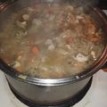 Teri-lynn's cooksnap of when they made Chicken and Cabbage Soup.