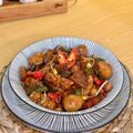 Cooksnap dari Iftitah Kurniasari untuk resep Tempe Cecek (Kikil) Cabe Hijau