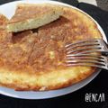 El cooksnap de Encar cuando hizo Tortilla diferente con queso Griego.